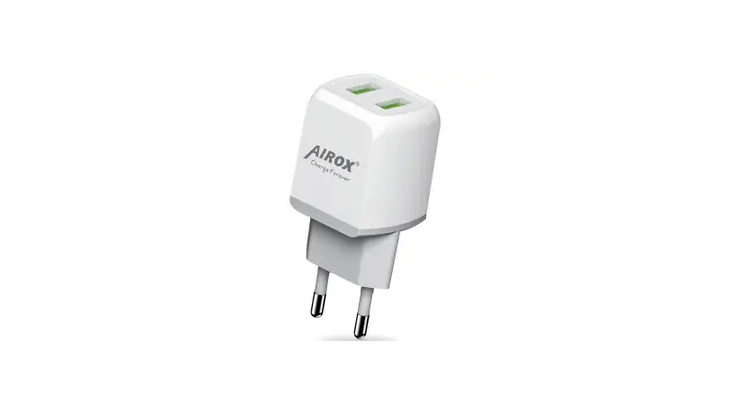 Airox 2.4A Fast Wall Charger with iPhone Cable
