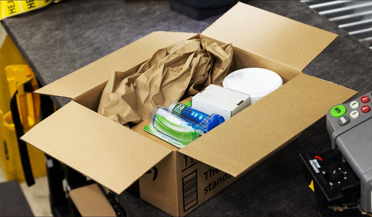 Amazon has begun eliminating plastic packaging